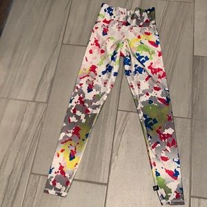 Terez XS shine high waist tights.Perfect condition